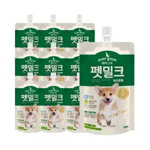 에버그로 펫밀크 눈관절 150ml X10/강아지우유