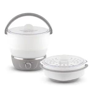 도무스 마이포트1.4L 실리콘 접이식 멀티포트 전기냄비 여행용 캠핑