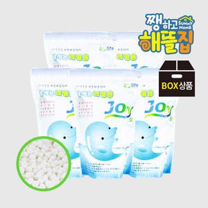 물먹는조이 볼타입 리필용 제습제 1kg X 5개 세트 4개 (박스) 염화칼슘