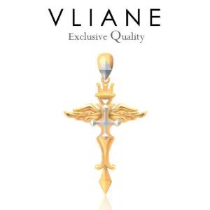 18K 알렉산더 크로스 남자 팬던트