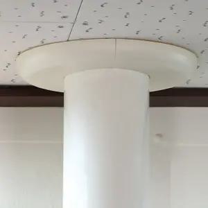 베란다 우수관 커버 덮개 천장 미관캡 75A 100A