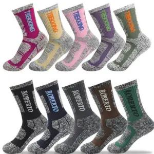 제이케이 남녀 고급형 순면 이중바닥 연사 등산양말 장목 5켤레