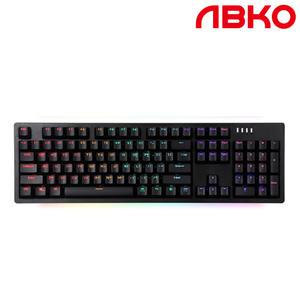 앱코 AN02 RGB BAR 게이밍 기계식 키보드 블랙청축
