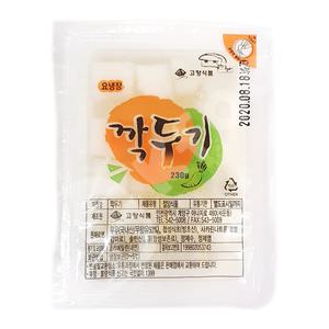 고향식품 치킨무 깍두기 170g 230g 업소용 배달용