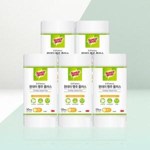 [너만아는잡화점]3M 원데이 행주 플러스 50매 x 5롤 /일회용 주방 행주