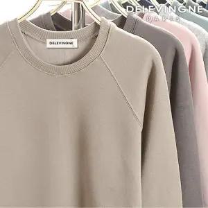 델레바인 릴리안 나그랑 기모 맨투맨 M~4XL 빅사이즈 티셔츠