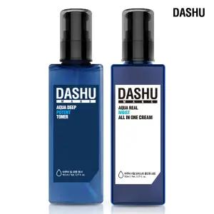 다슈 맨즈 아쿠아 딥 포텐 토너 + 올인원 크림