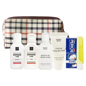 미쟝센 여행용 세트 B형 x 1개 / 세면도구 휴대용 샴푸 린스 바디 폼