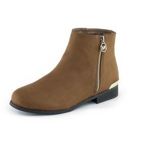 [마이클코어스](신세계 사우스시티)(MICHAEL KORS)  EMMA BETH  브라운 앵클부츠 (MK100142NC-W) (kids/...