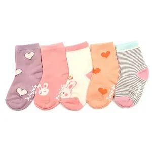 러브토끼 5족 아동 양말 세트 남아 여아 어린이 아기 유아