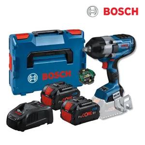 보쉬 GDS18V-1000C 충전 임팩트 렌치 8.0Ah 배터리2개