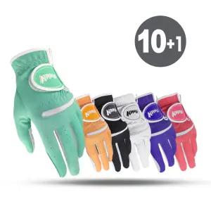10+1 필드앤 파워그립 반양피 골프장갑 / 천연양피 이중덧댐 6 칼러 남성용 여성용