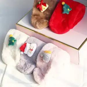 밍크퍼 목도리 유아 방한용품