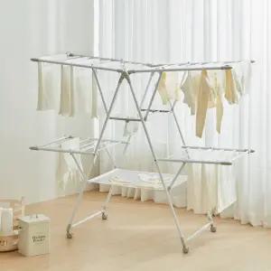 한샘 양날개 플러스 건조대  메쉬형