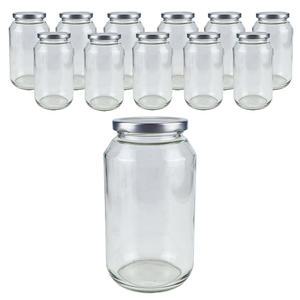 잼병 수제청 과일청 유리병  H-1000 12개 1BOX