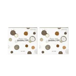 [보리보리/신라명과]브라우니쿠키세트 21개입 1+1 선물용쇼핑백