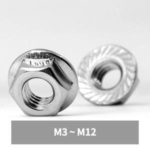스텐 후렌지 너트 규격 SUS 304 m3 m4 m5 m6 m8 m10 m12 3/8 삼부 1/2 연부