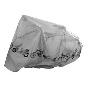 자전거 스쿠터 전기자전거 방수커버 덮개 UV차단-실버