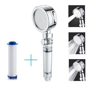 클린바스 3단 온오프 수압상승 샤워기 녹물제거 필터