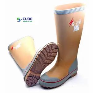국산 절연장화 2만 볼트 20.000V 고압 장목 신발 전기 안전 장화 절연신발 방탄 에스큐브 S-801AE