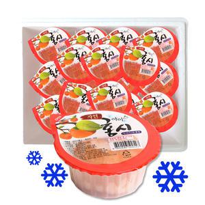 달콤 시원한 아이스 홍시 70g 개별포장 10개 20개 / 감 간식 스무디 냉동감 디저트