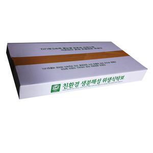 친환경일회용식탁보300매 생분해성식탁보 일반형 평판형