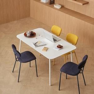 한샘 미나 스틸 사각 4인 1400 식탁