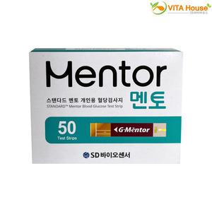 SD바이오센서 스탠다드 멘토 혈당 시험지 50매