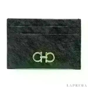 [FERRAGAMO] 페라가모 간치니 카드지갑 22-0007 NERO 742164