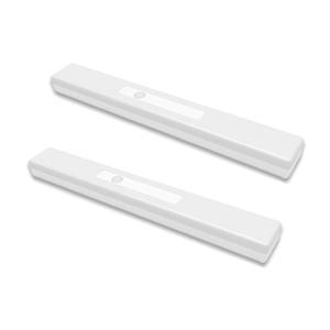 노바리빙 무선 충전식 슈퍼파워 배터리 LED센서등, 297mm, 전구색, 2개