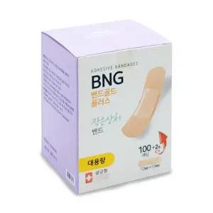 밴드골드 작은상처밴드 대용량(102매입) 일회용 상처 밴드 반창고