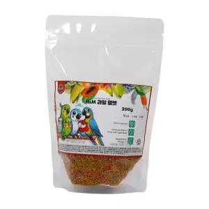 RM 핀치 잉꼬 과일펠렛 300g 소형새 새모이 호금조 금화조 십자매 카나리아 유리앵무