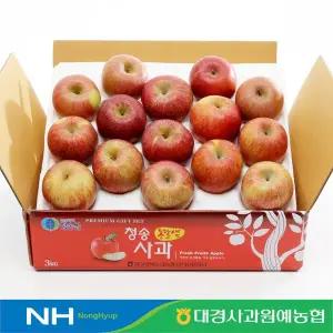 [대경사과원예농협]청송 가정용 부사 사과 3kg 12-15과