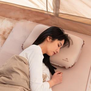 [마운틴하이커] 에어 자충 베개 감성 캠핑 자동 충전 매트