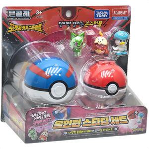 포켓몬스터 피규어 올인원 스타팅세트 포켓몬캐치수퍼볼 정품