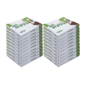 위생대장 쉐프 뽑아쓰는 크린 위생장갑 대용량 100매X20개