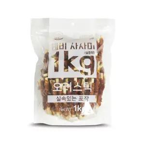 테비 사사미 오리스틱 1kg