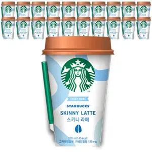 스타벅스 스키니라떼 컵커피 270mlx20컵+아이스포장