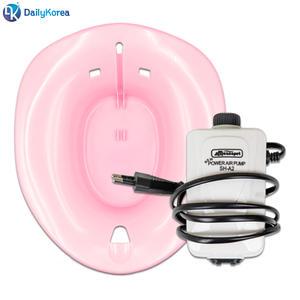 현대메딕스 버블식 온욕 좌욕기 핑크 변기 임산부 산모 가정용 출산 D