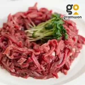 육회용 소고기 1kg 육회고기