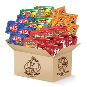 스윗몬 미니 과자 20종 파티팩 과자세트 선물세트 단체세트