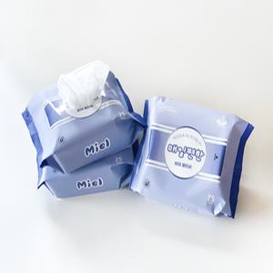 미엘 매일편한 비데티슈 화장실용 비데 물티슈 25매 5팩 200x200mm 빅사이즈