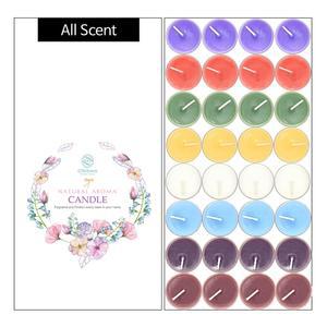 올레비엔 티라이트향초 32P 티라이트초 아로마캔들 이벤트초 인테리어초 분위기초 버너초 라벤더  유칼랍