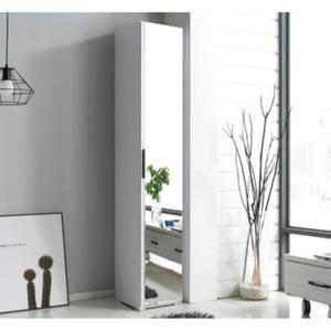 [자르파라]가로300폭400 전신거울 5단 선반 틈새 수납장(4컬러) 안방 자취방 엔틱 미니멀 시스템