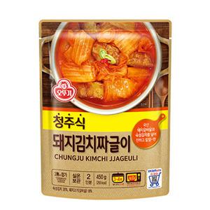 오뚜기 청주식 돼지김치짜글이 450g