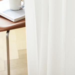 [타카타카]드레시 나비주름 화이트 쉬폰커튼 대형(210x230 2장)