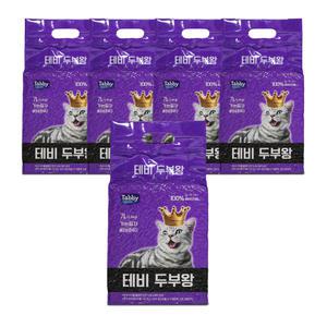 테비 두부왕 가는입자 베이비파우더 2.5kg x 5개