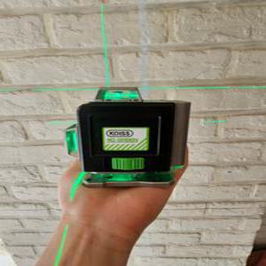 코엘스 레이저레벨기 4D 16라인 미니 그린 레이져 측정기 수평기