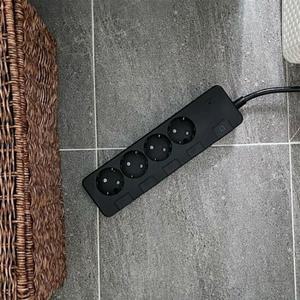 [기타]푸시탭 심플 감성 인테리어 개별스위치 멀티탭 4구 3M 3color