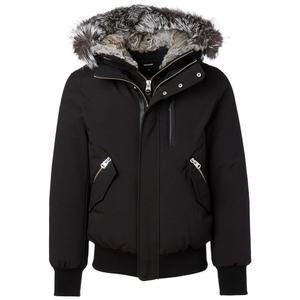 맥케이지 남성 DIXON-X 딕슨 봄버 숏 패딩 자켓 블랙 실버퍼